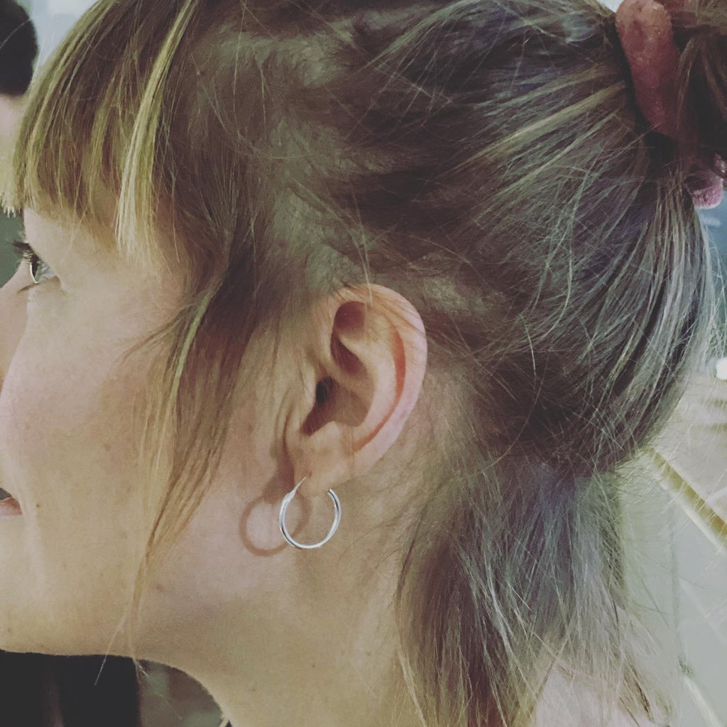 Kreole Silber 925er Sterling Silber anlaufgeschützt Crystal and Sage