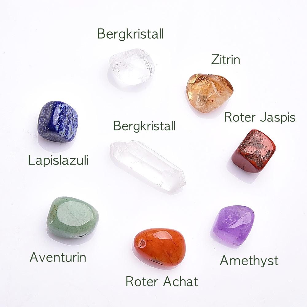 Chakra Steine Set von Crystal and Sage Crystal and Sage