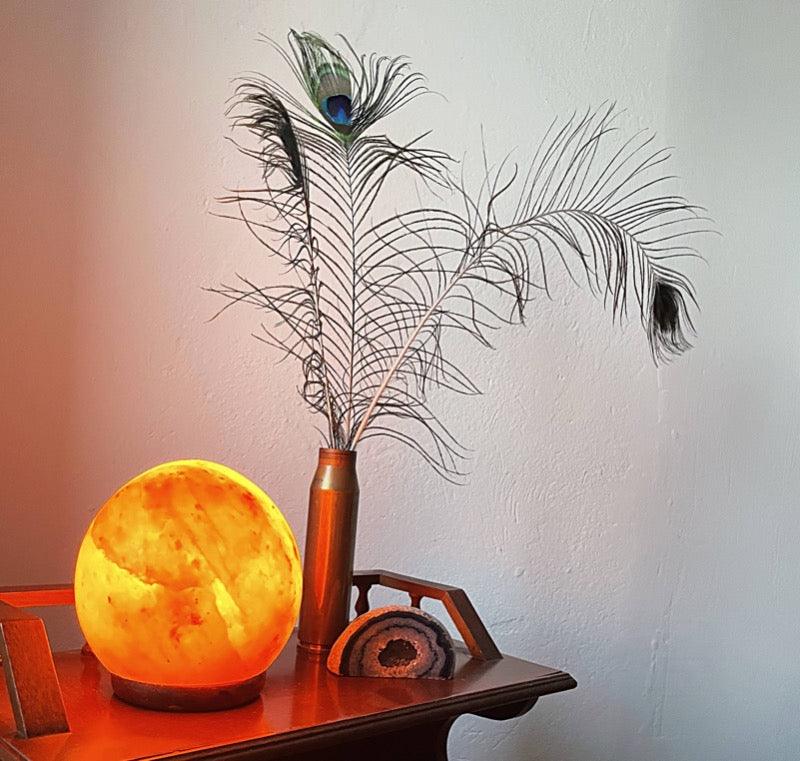 Luna Salzkristalllampe Crystal and Sage