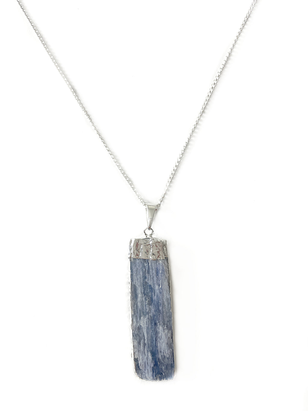 Kyanit Halskette vergoldet und versilbert Crystal and Sage Jewelry