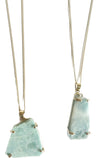Larimar Kette vergoldet Crystal and Sage Jewelry