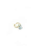 Larimar Ring vergoldet Crystal and Sage Jewelry