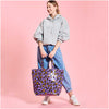 Leo Shopper Strandtasche beschichtet Crystal and Sage Jewelry