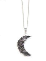 Achat Mond Halskette Crystal and Sage Jewelry