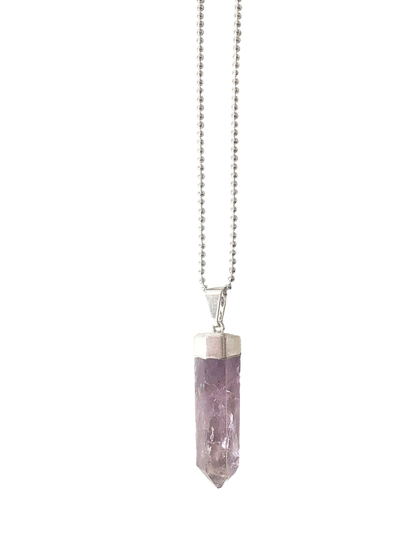 Amethyst Halskette Crystal and Sage Jewelry