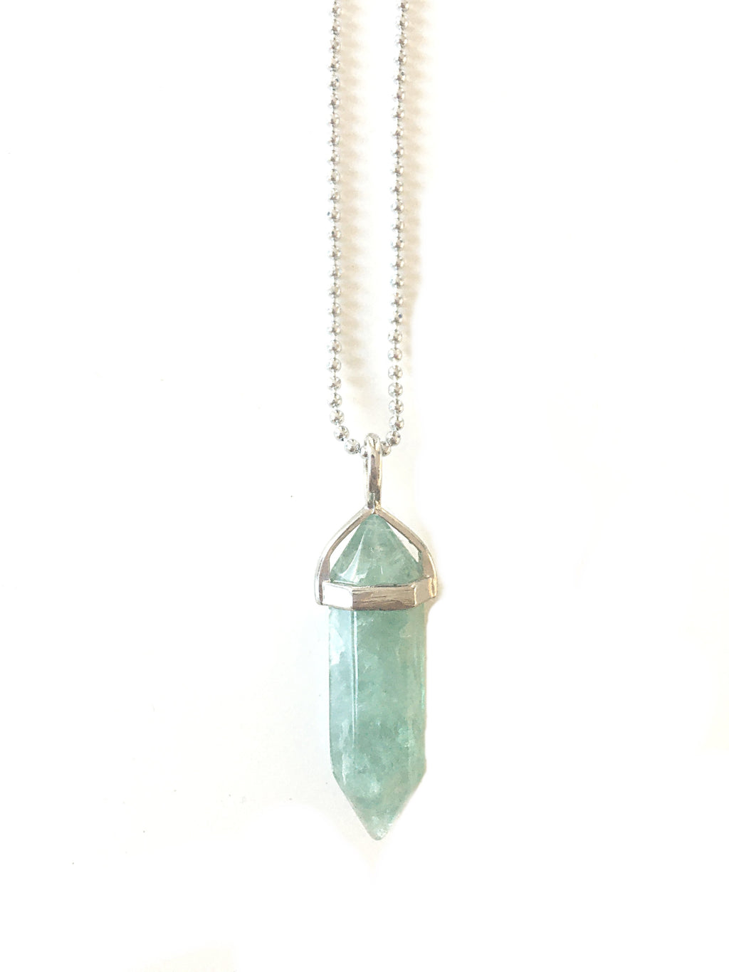 Fluorit Edelsteinkette Crystal and Sage Jewelry