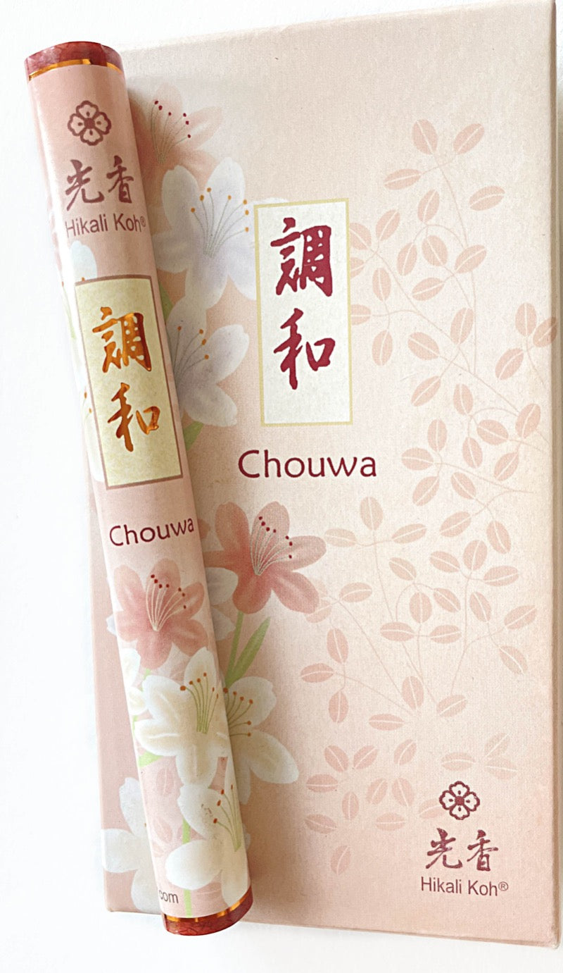 Japanische Räucherstäbchen Chouwa - Ausgeglichenheit Crystal and Sage