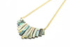 Opal des Meeres - Abalone Collier - gold Crystal and Sage Jewelry