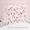 Adventskalender mit  Edelsteinschmuck und Wunschtext Crystal and Sage 